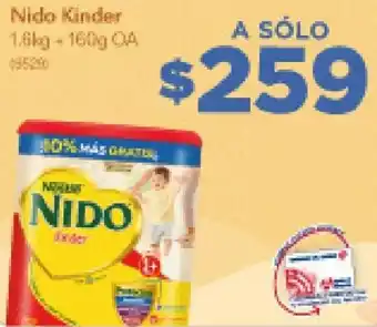 Farmacias del Ahorro Nido Kinder 1,6kg + 160g oferta