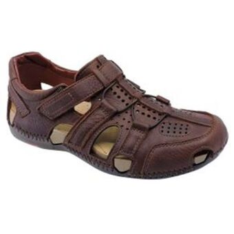 El Bodegón Sandalia casual para caballero lobo solo pitbull brown 6597 oferta