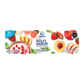 Sam's Club Yoghurt alpura multisabor 12 piezas de 125 gr c/u oferta