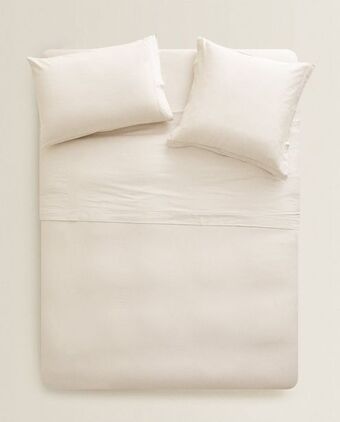 ZARA HOME (300 hilos) funda nórdica satén oferta