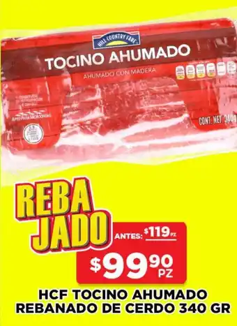 HEB Hill Country Fare Tocino Ahumado Rebanado de Cerdo 340g oferta