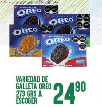 Alsuper Variedad de Galleta Oreo 273g oferta