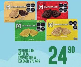 Alsuper Variedad de Galleta Emperador 273g oferta