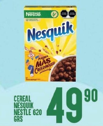 Alsuper Cereal Nesquik Nestle 620g oferta