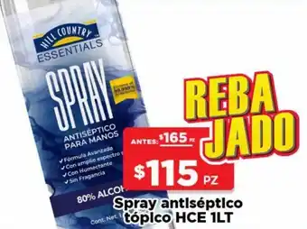 Spray Antiséptico Tópico HCE 1lt
