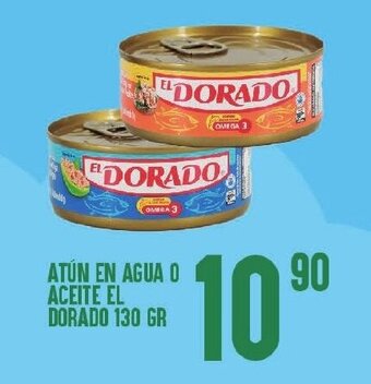 Alsuper Atún en Agua o Aceite El Dorado 130g oferta