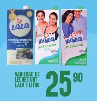 Alsuper Variedad de Leches UHT LALA 1 litro oferta