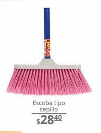 La Comer Escoba tipo cepillo oferta