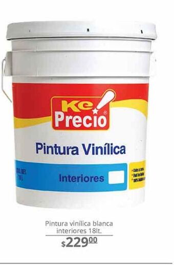 La Comer Pintura vinílica ke precio oferta