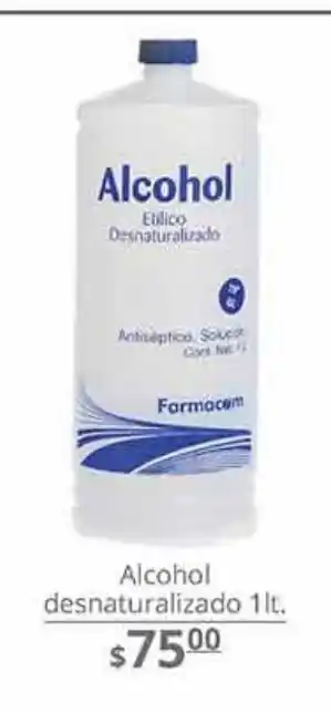 La Comer Alcohol desnaturalizado 1l oferta