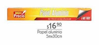 Fresko Papel aluminio ke precio 5m x 30cm oferta
