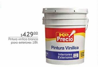 Fresko Pintura vinilica blanca exteriores 18l oferta