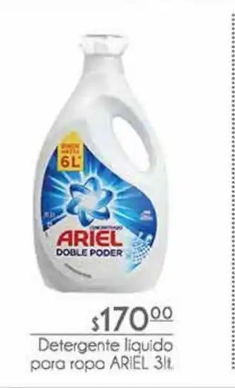 Fresko Detergente líquido para ropa ariel 3l oferta