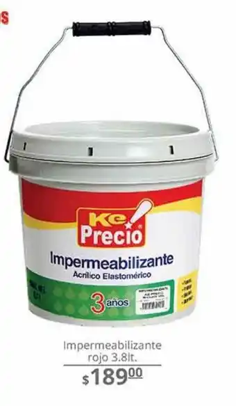 La Comer Impermeabilizante oferta