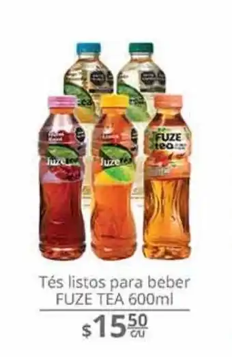 La Comer Tés listos para beber fuze tea 600 ml oferta