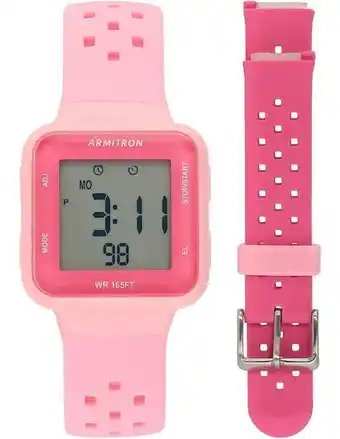 Reloj armitron black collection para mujer 457123pnkst