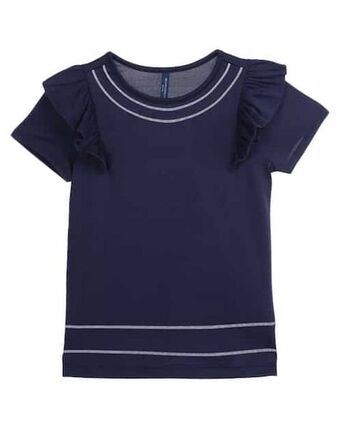 Suburbia Blusa weekend manga corta para niña oferta