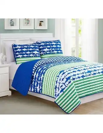 Suburbia Set de colcha modern thread 3 piezas oferta