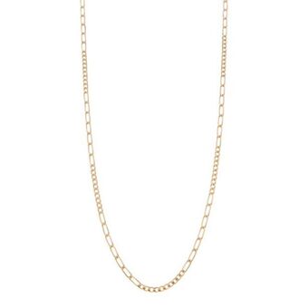 Nacional Monte de Piedad Collar de diez eslabones por siete en oro amarillo 14 kilates. oferta