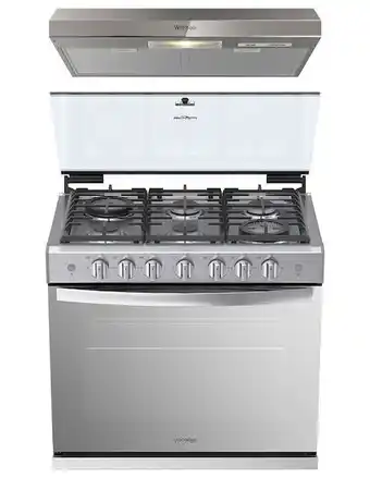 Liverpool Estufa a gas whirlpool 76 cm cwer5000s-h oferta