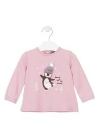 Chapur Playera manga larga cuello redondo oferta