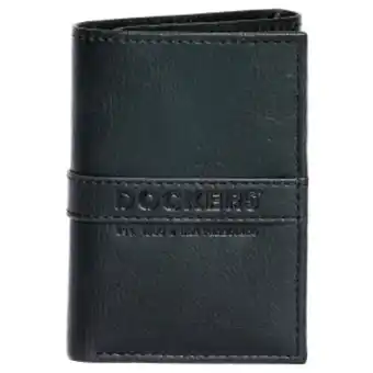 Cartera triple piel dockers negro