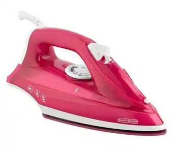 Plancha black & decker irbd302 antiadherente rojo