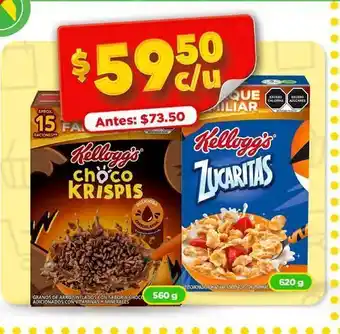 Bodega Aurrerá Cereales kellogg's 560g oferta
