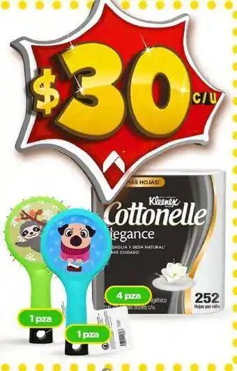 Bodega Aurrerá Papel higiénico cottonelle 4 pzas oferta