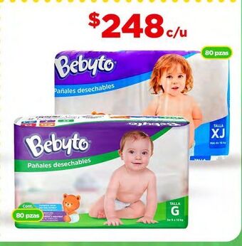 Bodega Aurrerá Pañales bebyto 80 pzas oferta