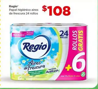 Bodega Aurrerá Papel higiénico regio 24 rollos oferta