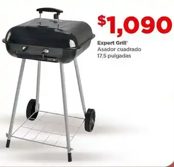 Bodega Aurrerá Asador cuadrado expert grill oferta