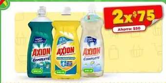 Bodega Aurrerá Jabón líquido axion 640ml oferta