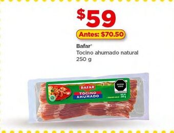Bodega Aurrerá Tocino ahumado bafar 250g oferta