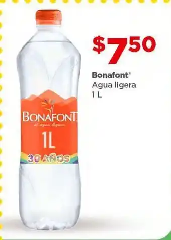 Bodega Aurrerá Agua bonafont 1l oferta