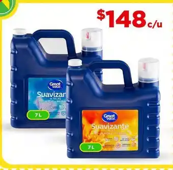 Bodega Aurrerá Suavizante great value 7l oferta
