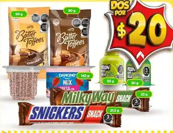 Bodega Aurrerá Chocolate snickers 21,5g oferta