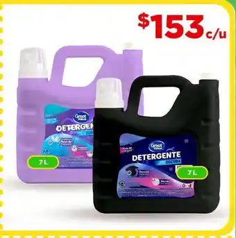Bodega Aurrerá Detergente great value 7l oferta