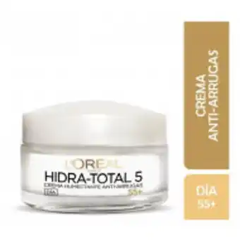 Fandeal Crema hidratante antiarrugas 55+ hidra total5 loreal 50ml oferta