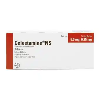 Sam's Club Celestamine ns 5.0 mg/ 0.25 mg 10 tabletas oferta