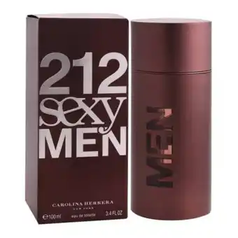 Sam's Club Fragancia carolina herrera 212 sexy para caballero 100 ml oferta