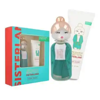 Sam's Club Set united colors of benetton sisterland green jasmine para dama 80 ml oferta