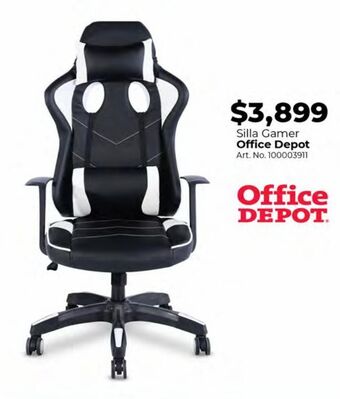 Office Depot Silla gamer office depot oferta