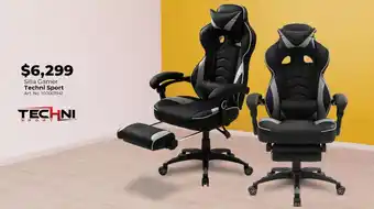 Office Depot Silla gamer techni sport oferta