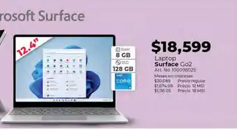 Office Depot Laptop microsoft surface go 2 oferta