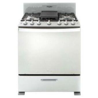 El Bodegón Estufa de piso whirlpool 30p plata wfr3400d oferta