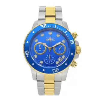 Reloj invicta para caballero en acero inoxidable vistas chapa.