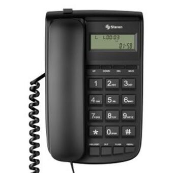El Bodegón Teléfono steren con pantalla y teclado grande oferta