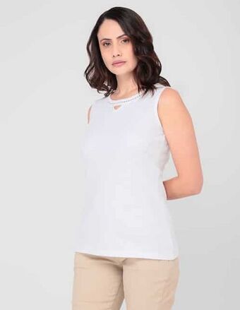 Suburbia Top weekend tirante clásico con encaje oferta