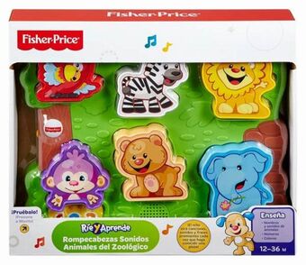 Juguetrón Mattel fisher-price rompecabezas zoológico cgn02 oferta